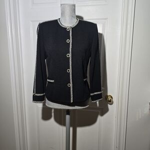 ST. JOHN COLLECTION Santana Knit Cardigan/jacket